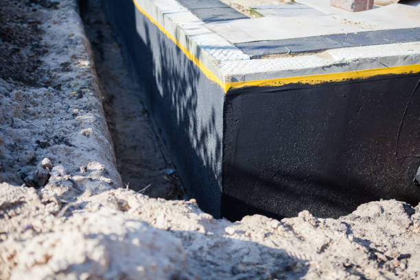 Residential Wet Basement Repair installation at a Rochester, MI home by SJ Waterproofing Pros